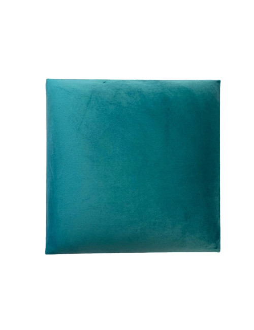 Upholstered Wall Panels Headboard Plush Velvet Velour Turquoise