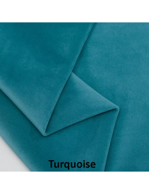 Upholstered Wall Panels Headboard Plush Velvet Velour Turquoise
