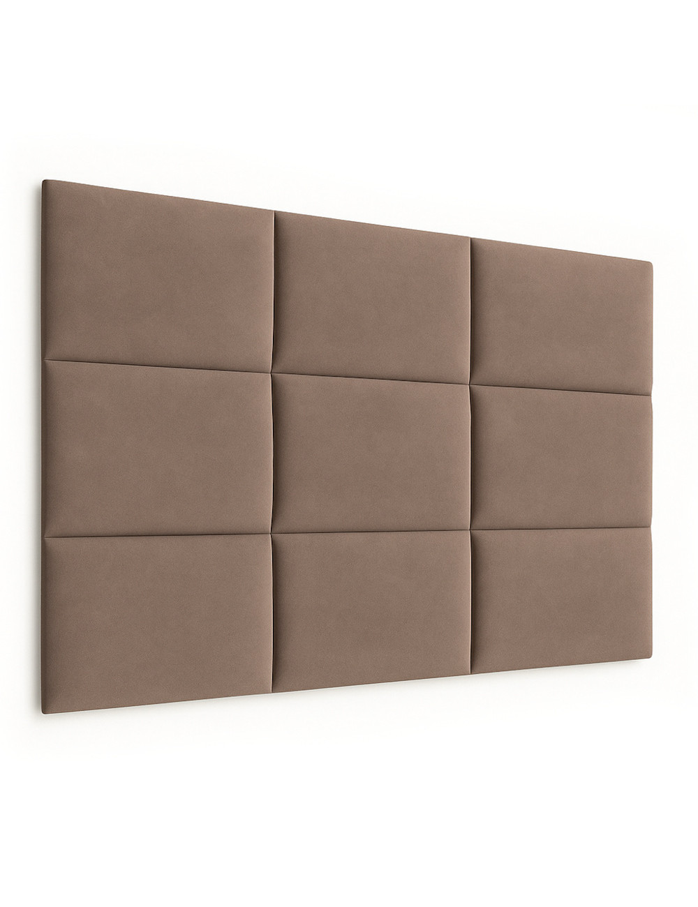Upholstered Wall Panels Headboard Plush Velvet Velour Mole