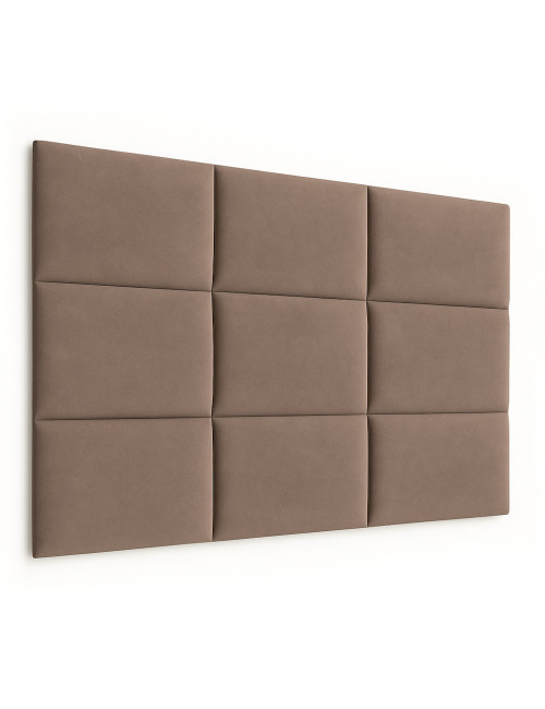 Upholstered Wall Panels Headboard Plush Velvet Velour Mole