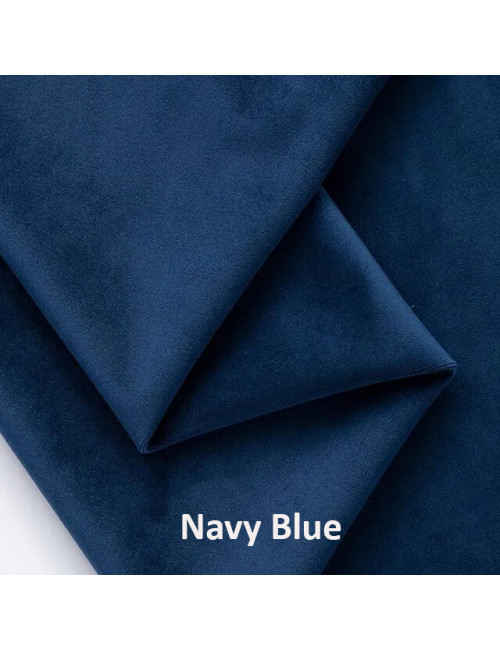 Upholstered Wall Panels Headboard Plush Velvet Velour Navy Blue