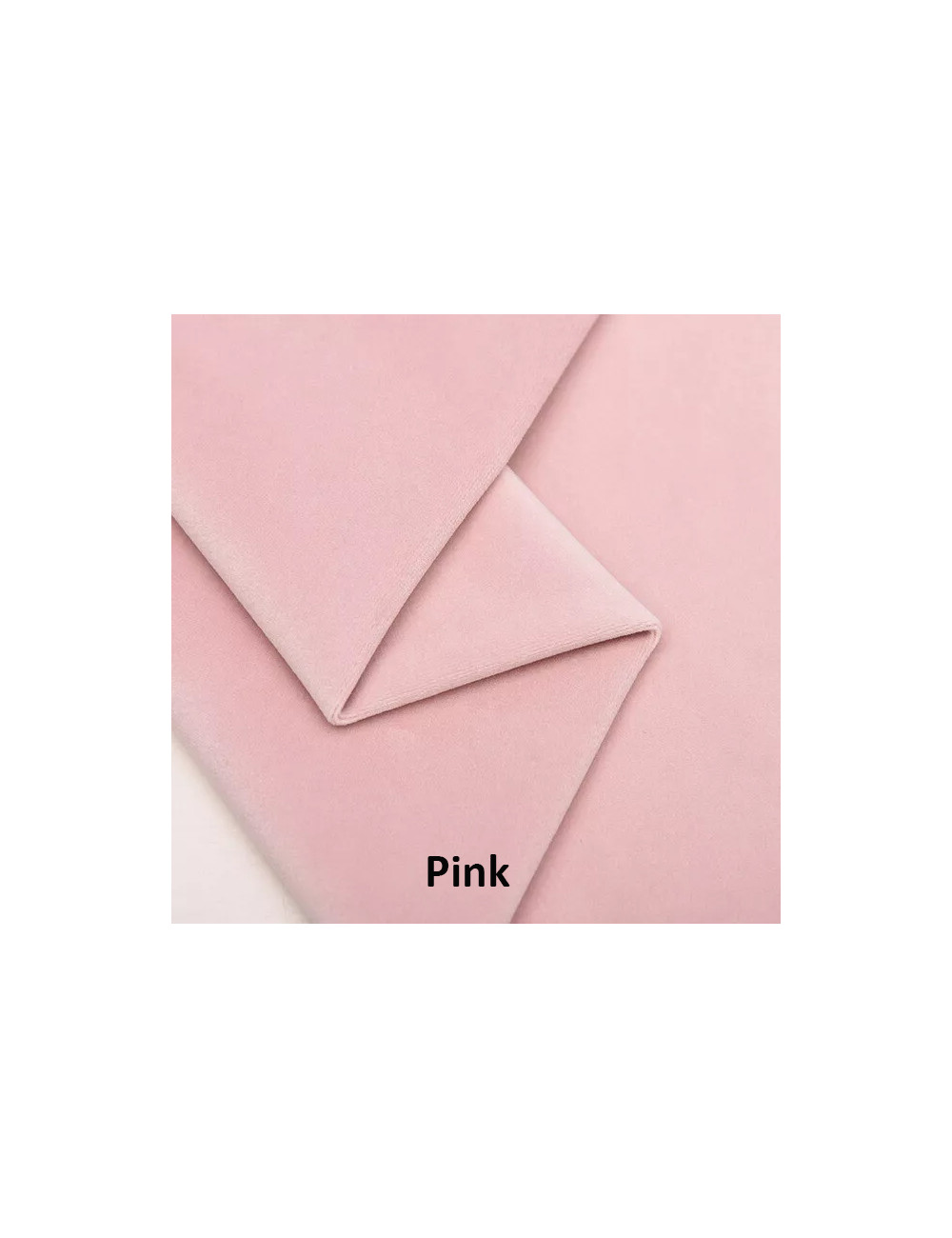 Upholstered Wall Panels Headboard Plush Velvet Velour Pink