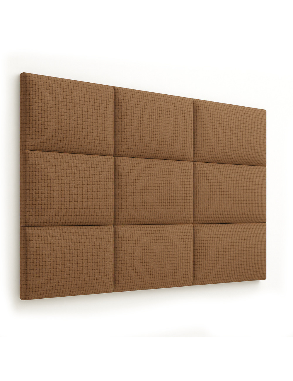 Upholstered Wall Panels Headboard Carbon Vinyl Ginger