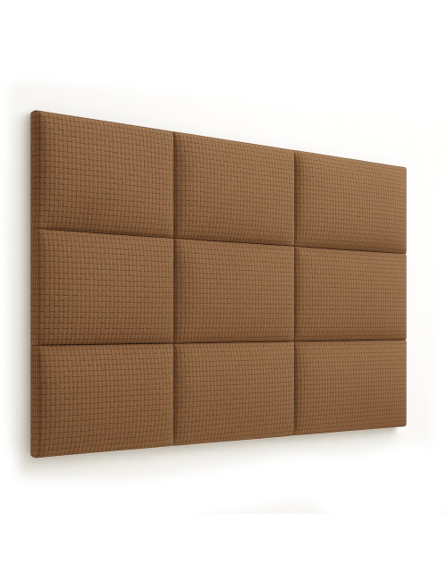 Upholstered Wall Panels Headboard Carbon Vinyl Ginger