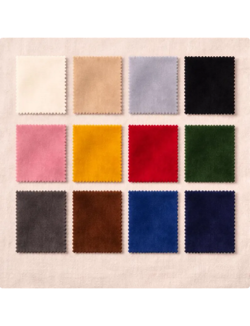 Luxury Soft Velvet Upholstered Vertical Wall Panels for Modern Bed Headboard, Custom Sizes