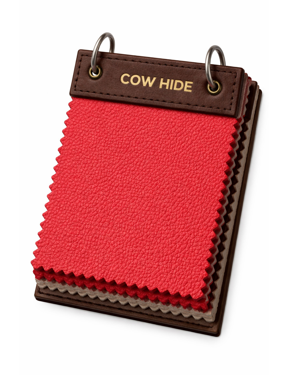 Upholstered Wall Panels Headboard Genuine Leather Red