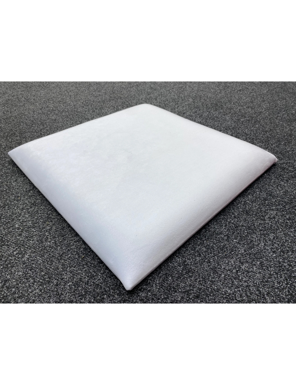 Upholstered Wall Panels Headboard Plush Velvet Velour White